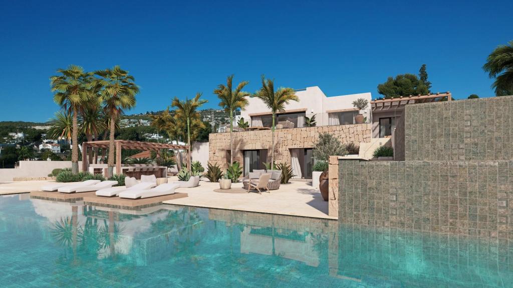 5 bed villas in Benissa