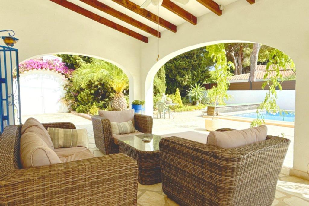 2 bed villa in Moraira