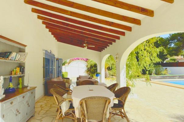 2 bed villa in Moraira