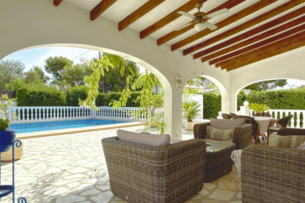 2 bed villa in Moraira