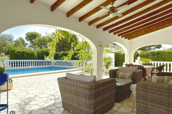 2 bed villa in Moraira