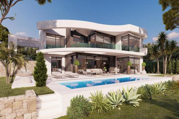 4 bed villas in Calpe