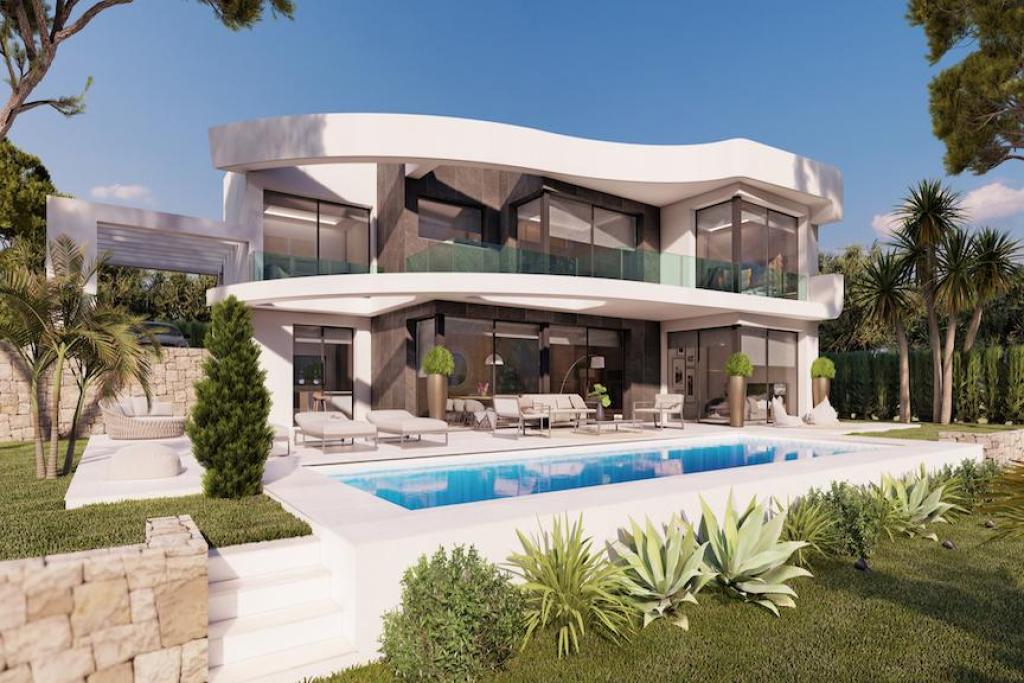 4 bed villas in Calpe