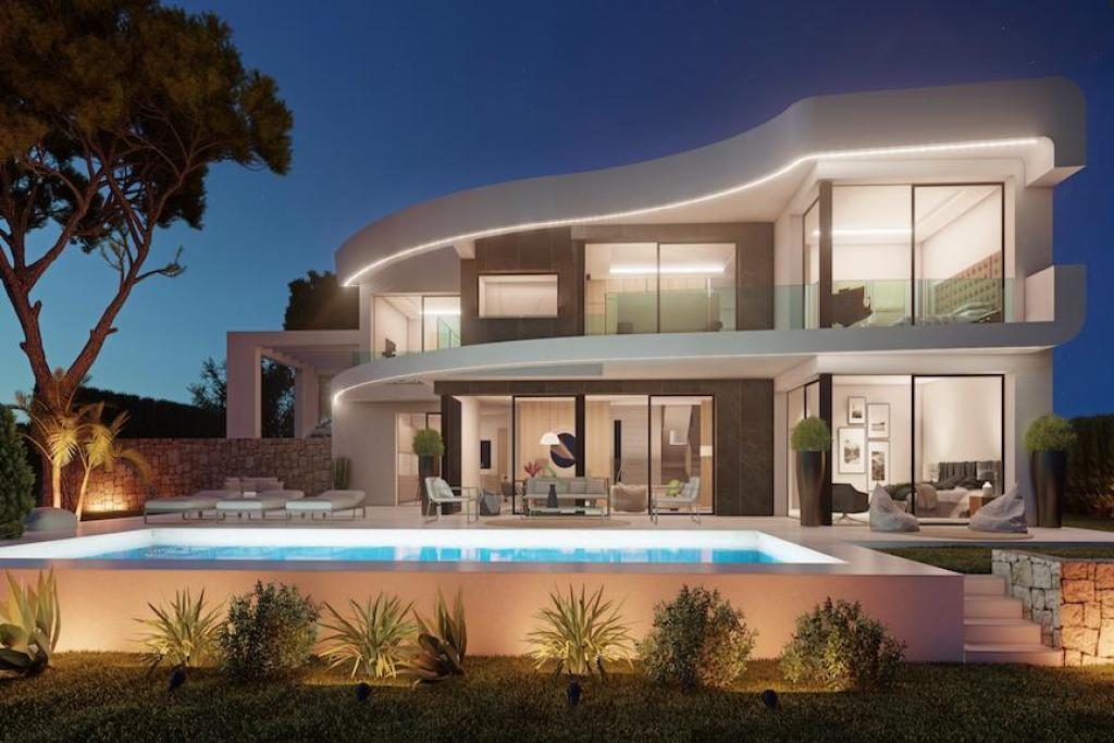 4 bed villas in Calpe