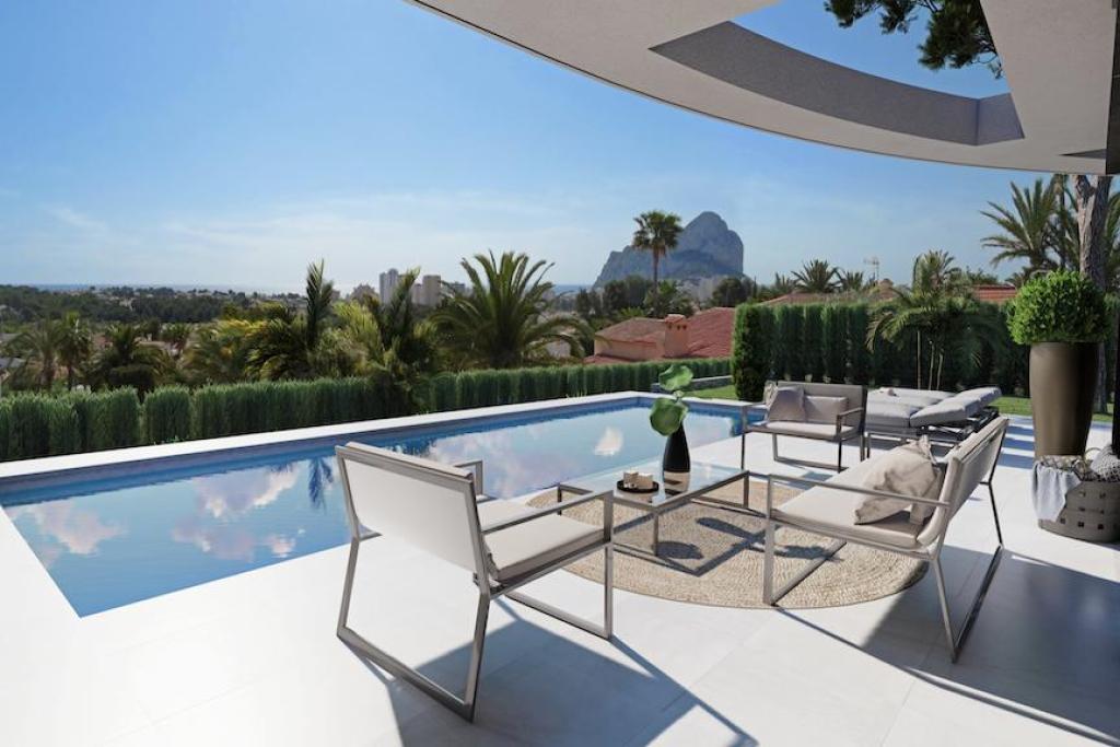 4 bed villas in Calpe