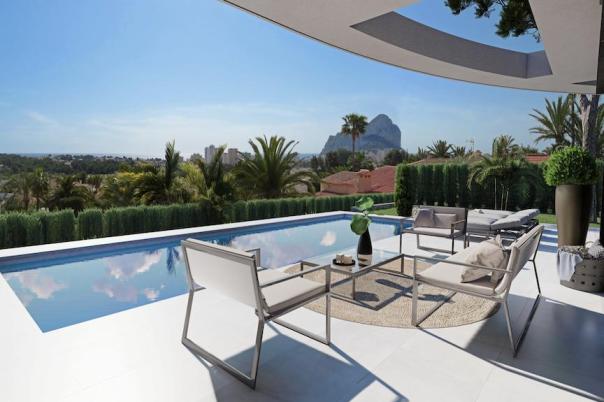 4 bed villas in Calpe