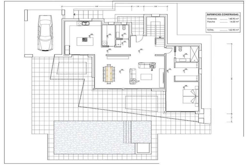 4 bed villas in Calpe