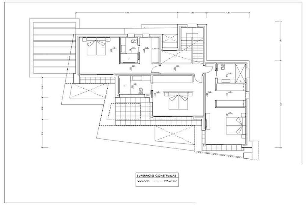 4 bed villas in Calpe
