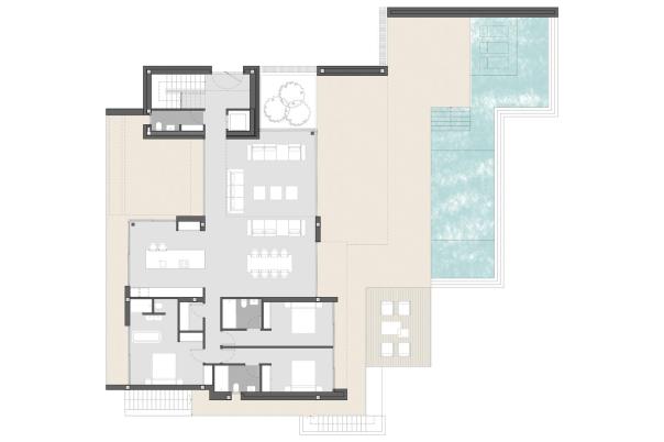 4 bed villa in Moraira