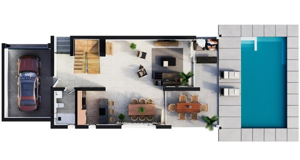 3 bed villa in Calpe