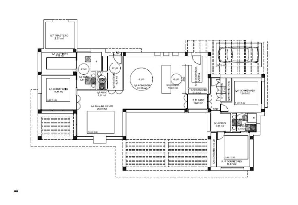 3 bed villa in Javea