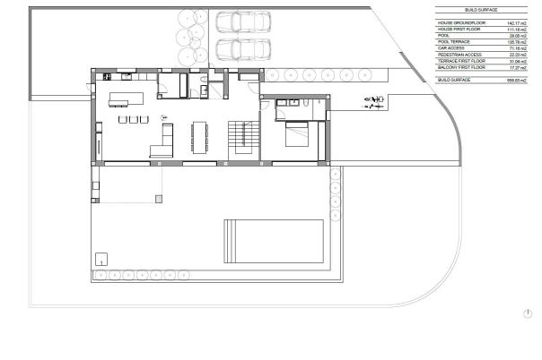 4 bed villa in Moraira