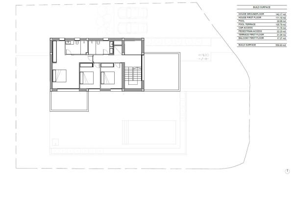 4 bed villa in Moraira