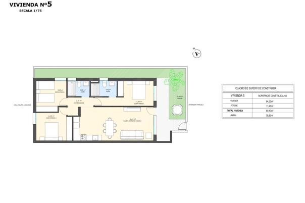 3 bed apartment in Pilar de la Horadada