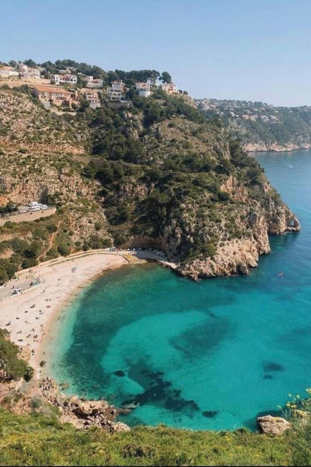 Visiting Playa La Granadella Javea in the Summer
