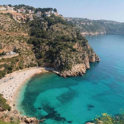 Visiting Playa La Granadella Javea in the Summer