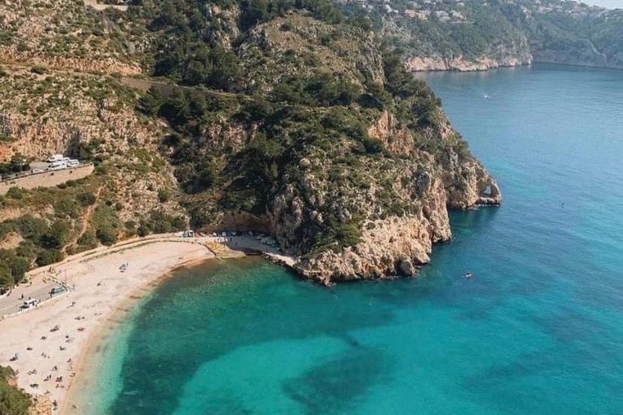 Visiting Playa La Granadella Javea in the Summer
