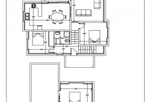 3 bed villa in Pedreguer