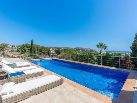 7 bed villas in Moraira