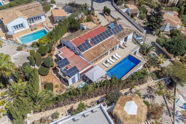 7 bed villas in Moraira