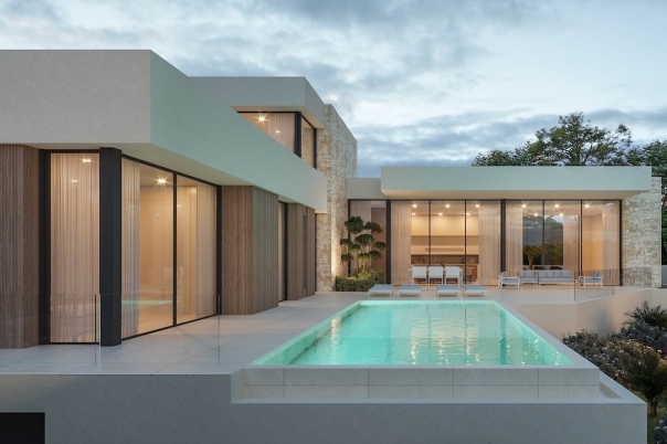 4 bed villas in Moraira