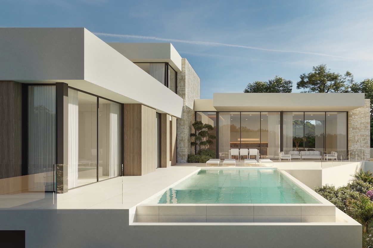 4 bed villas in Moraira