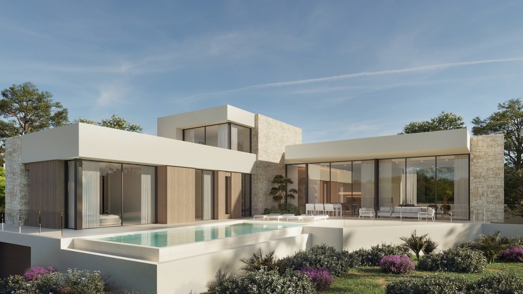 4 bed villas in Moraira