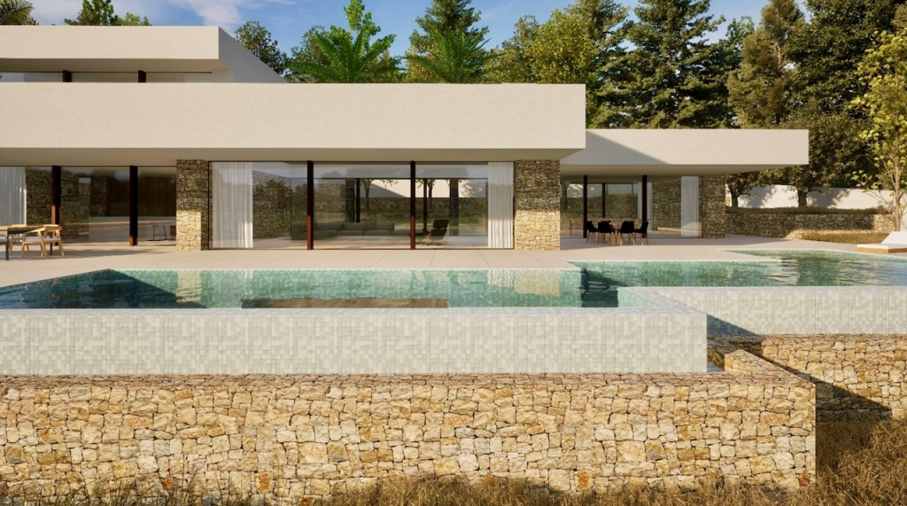 6 bed villas in Moraira