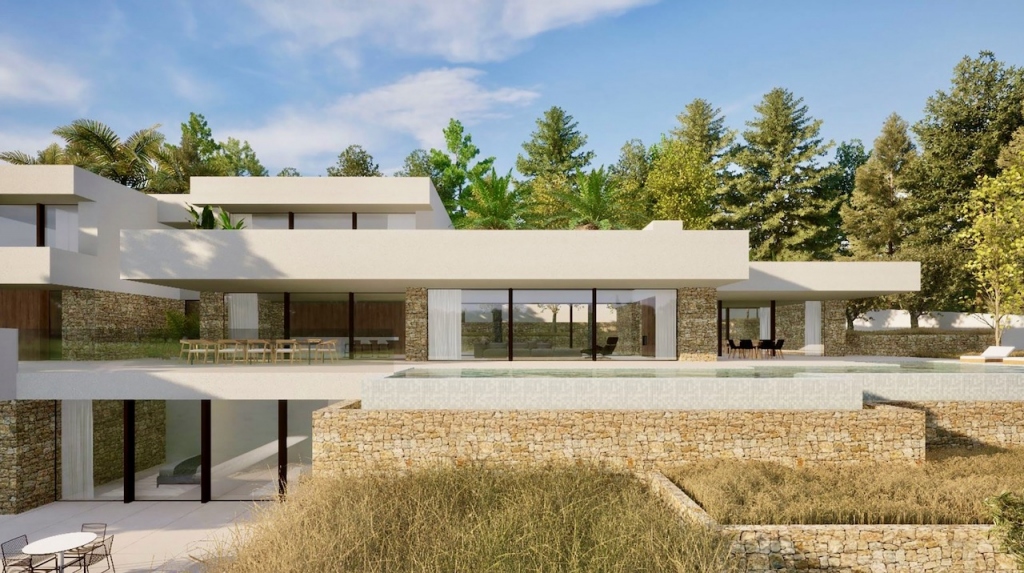 6 bed villas in Moraira