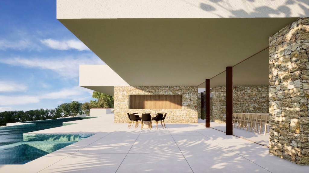 6 bed villas in Moraira