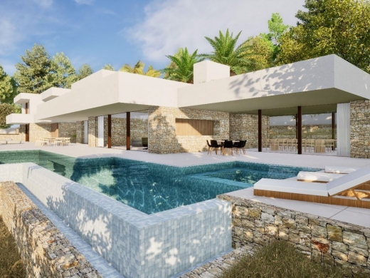6 bed villas in Moraira