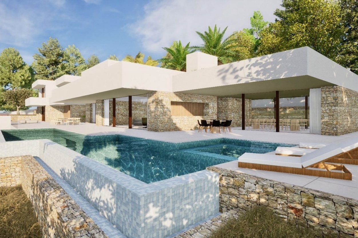 6 bed villas in Moraira