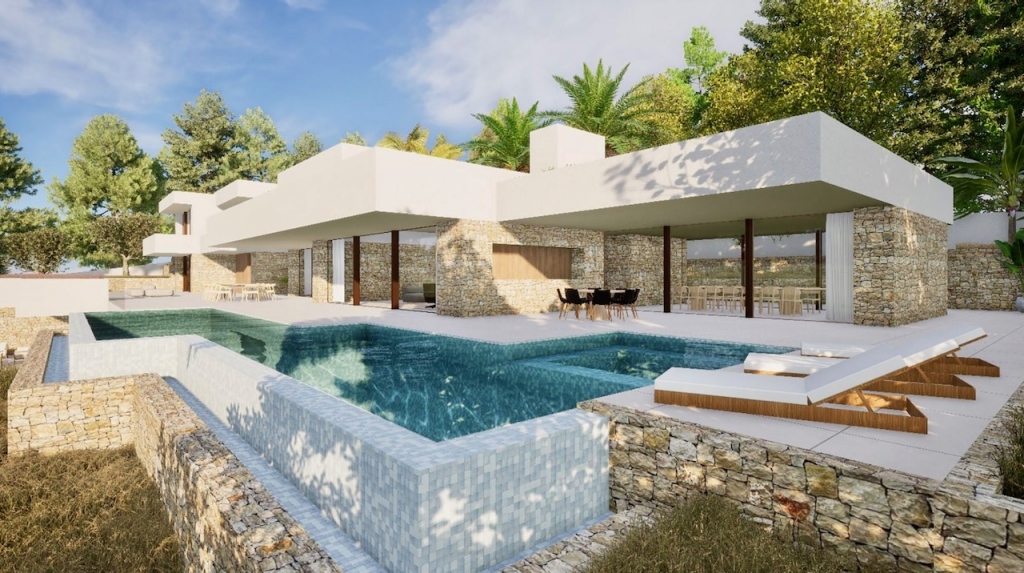 6 bed villas in Moraira