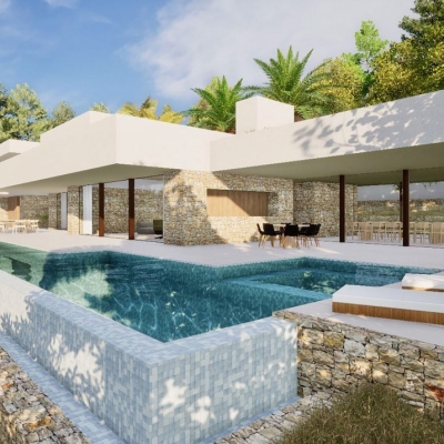 6 bed villas in Moraira