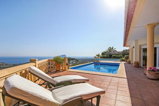 4 bed villa in Moraira