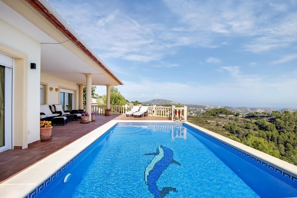 4 bed villa in Moraira