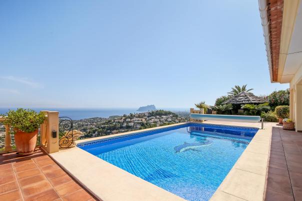 4 bed villa in Moraira
