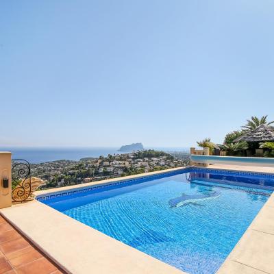 4 bed villa in Moraira