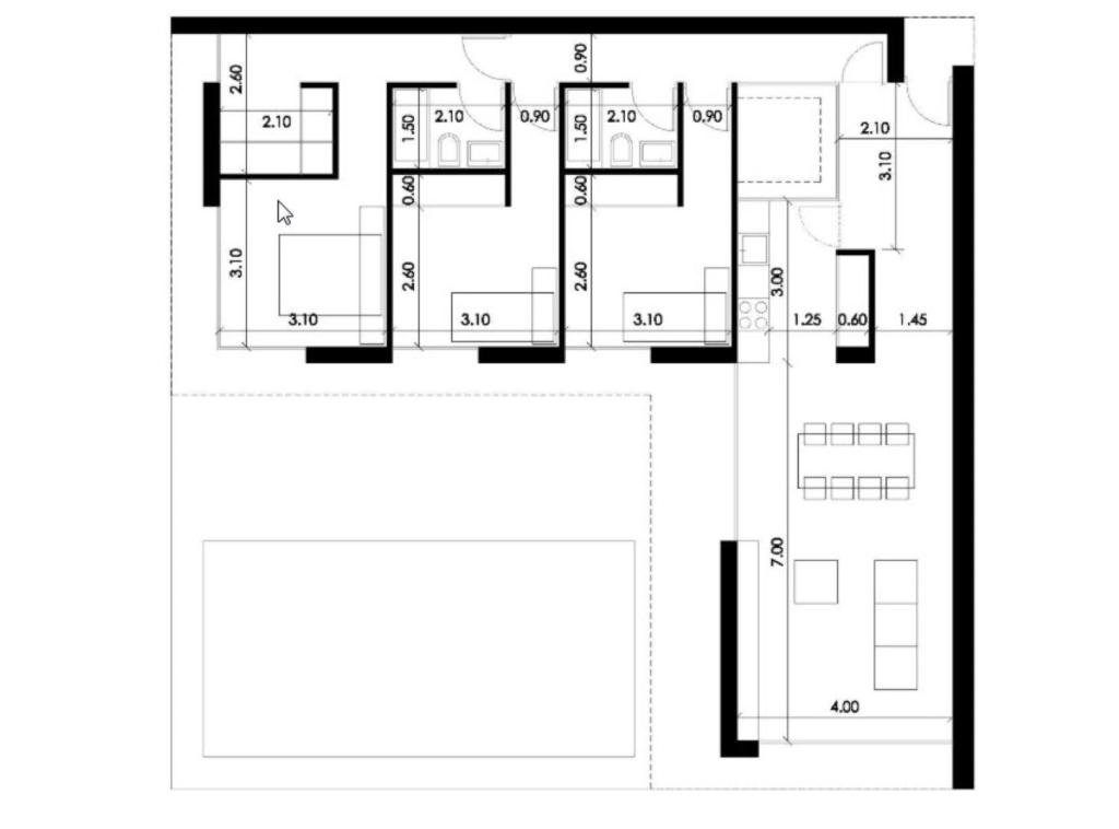 3 bed villa in Pedreguer