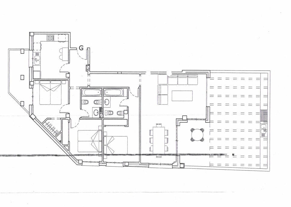 3 bed apartment in Javea