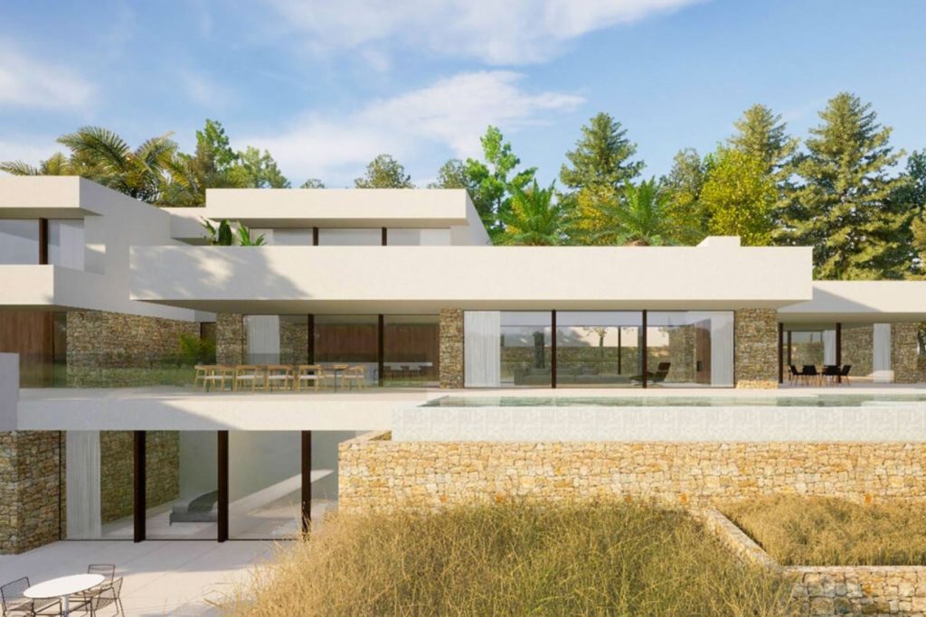 6 bed villa in Moraira