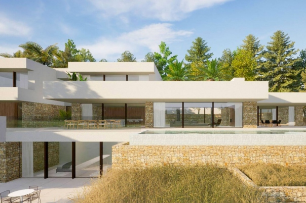 6 bed villa in Moraira