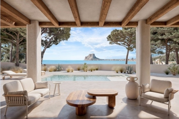 4 bed villa in Moraira
