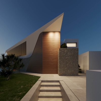 4 bed villa in Moraira