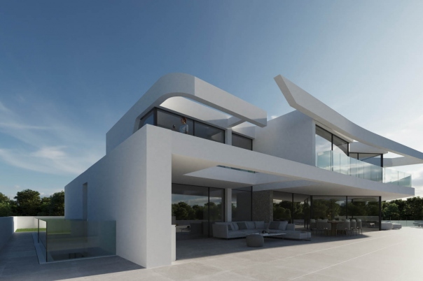 3 bed villa in Moraira