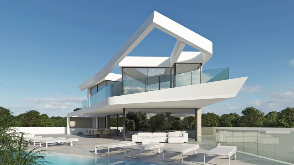 3 bed villa in Moraira