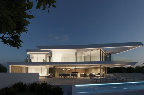 3 bed villa in Moraira