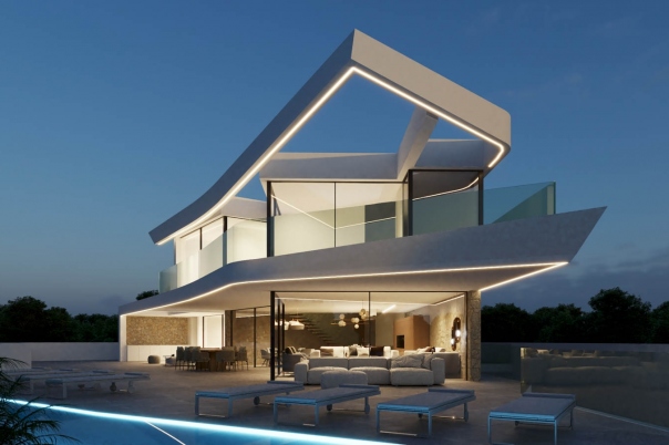 3 bed villa in Moraira