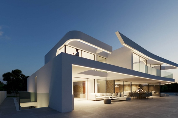 3 bed villa in Moraira