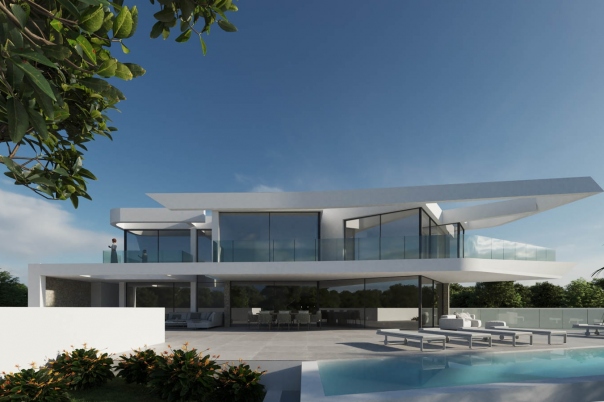 3 bed villa in Moraira